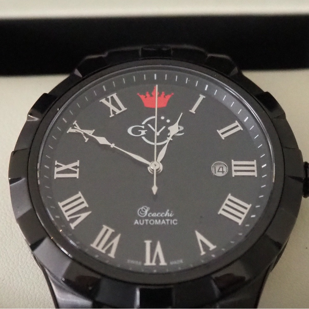 Black Automatic Smartwatch